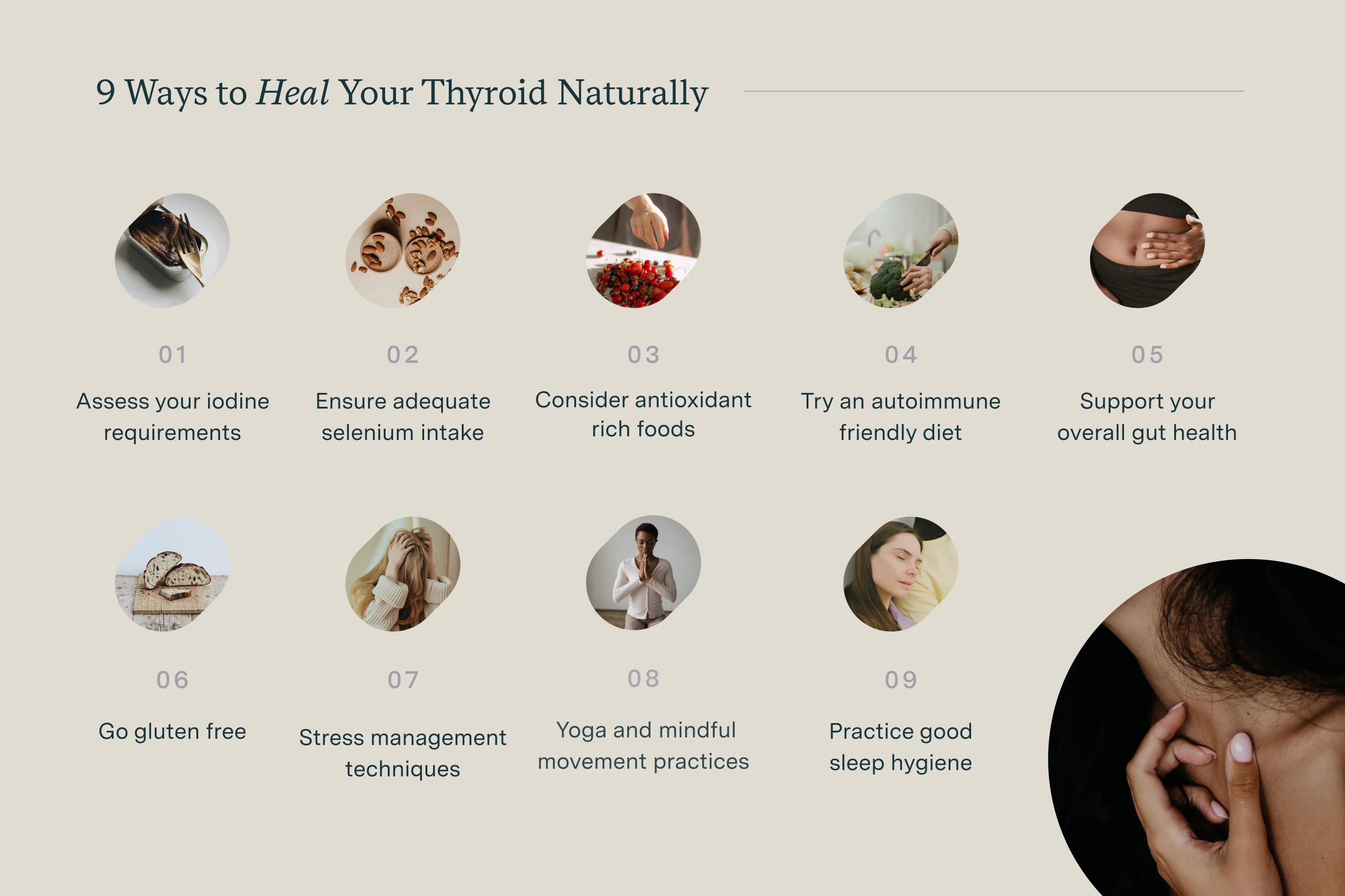 9 ways to heal your thyroid naturally